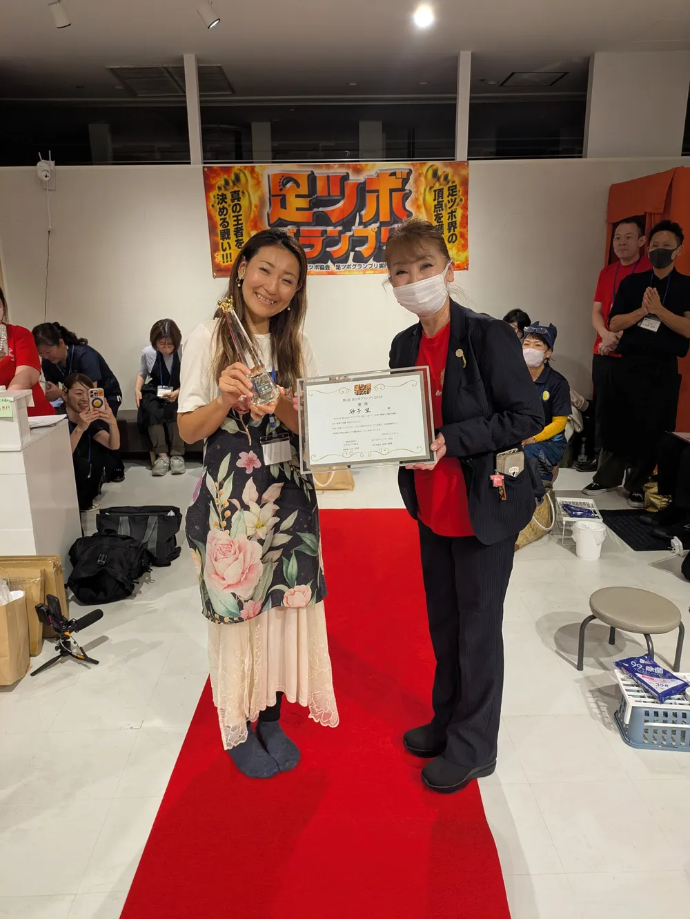 優勝の砂子望さん